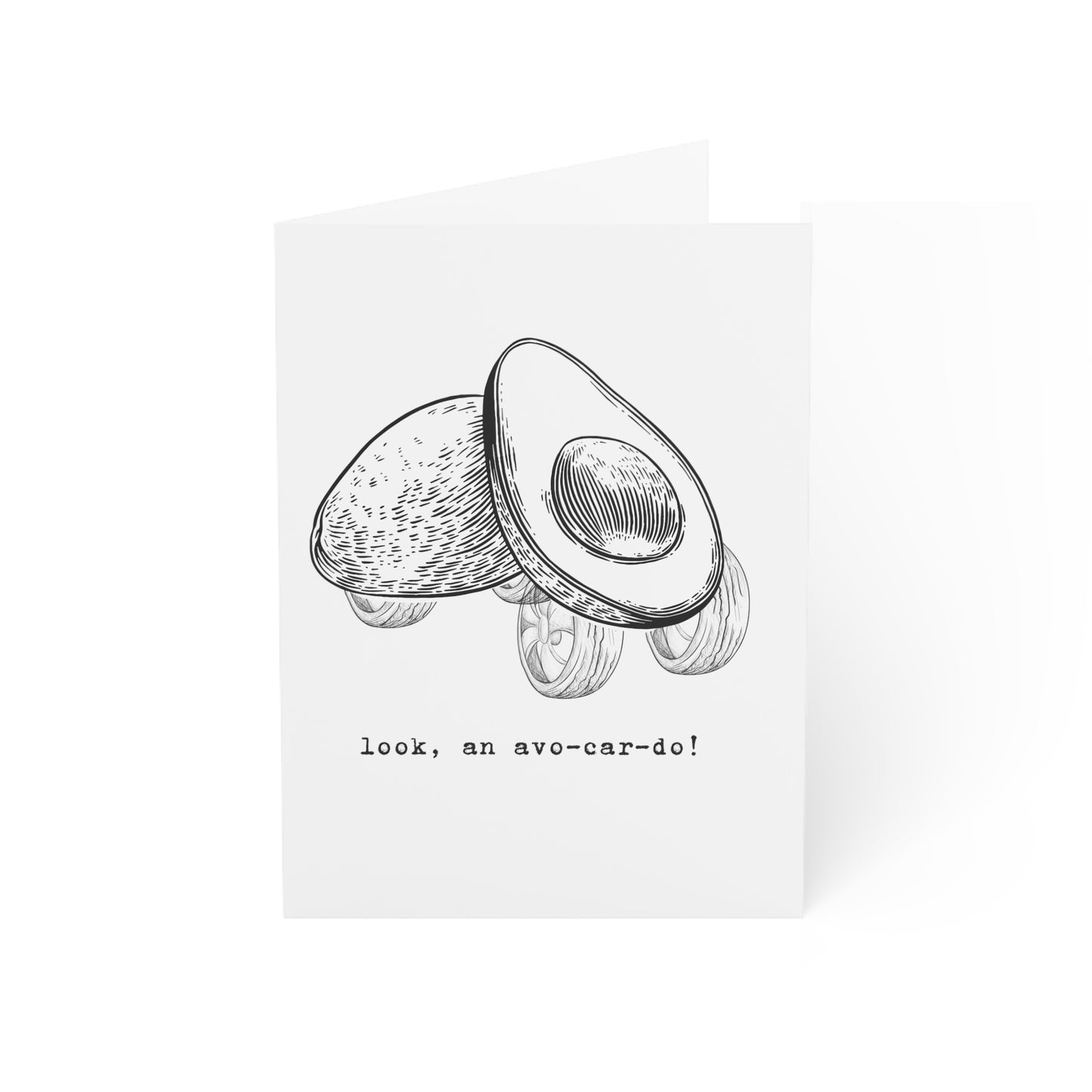 "Avo-CAR-do" TRLT Greeting Card