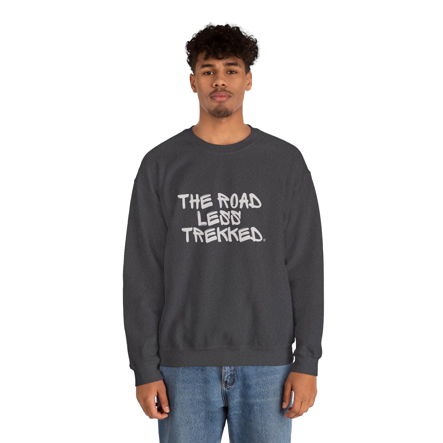 The Road Less Trekked © Crewneck Sweatshirt