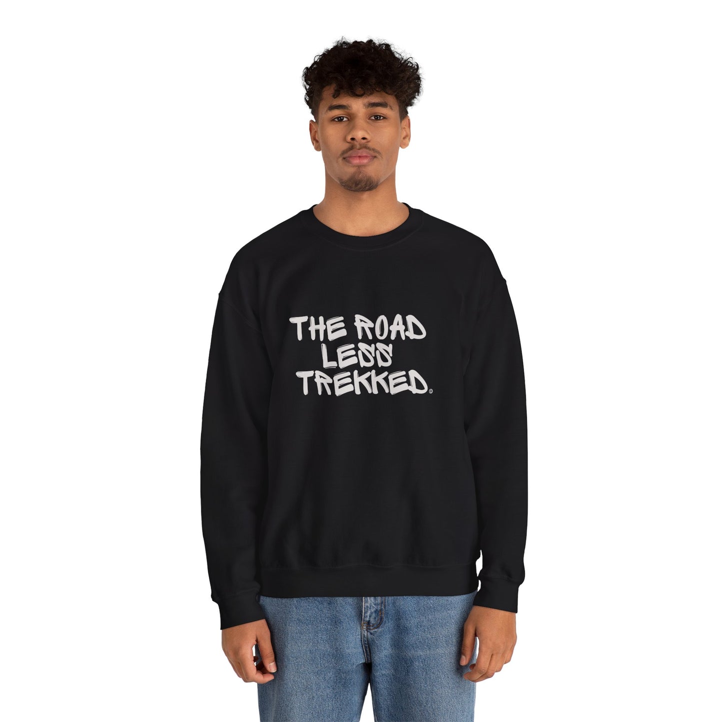 The Road Less Trekked © Crewneck Sweatshirt