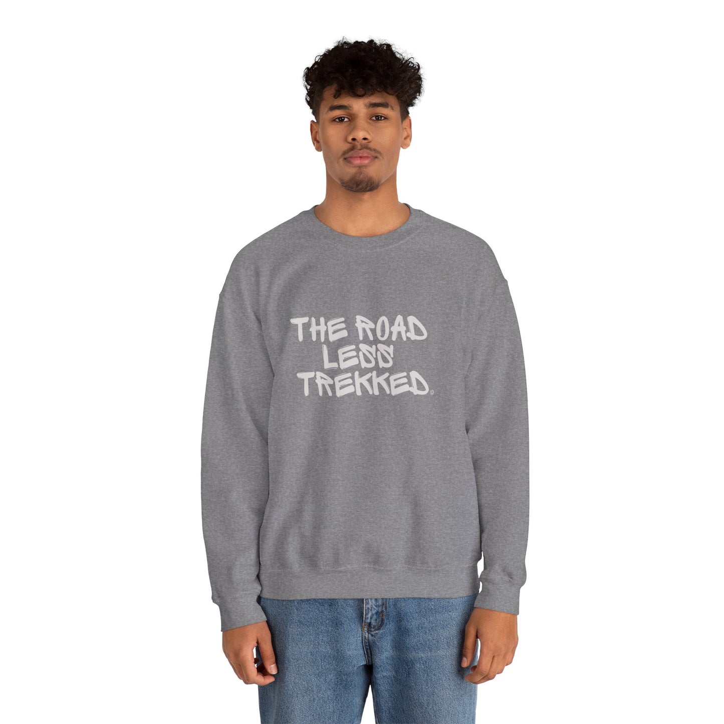 The Road Less Trekked © Crewneck Sweatshirt