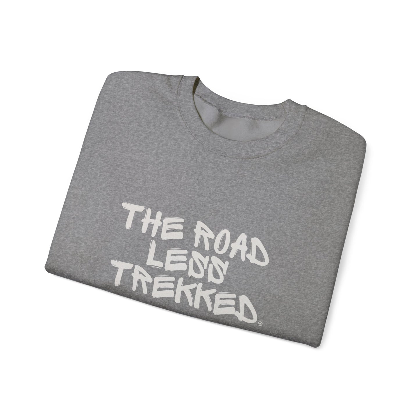 The Road Less Trekked © Crewneck Sweatshirt