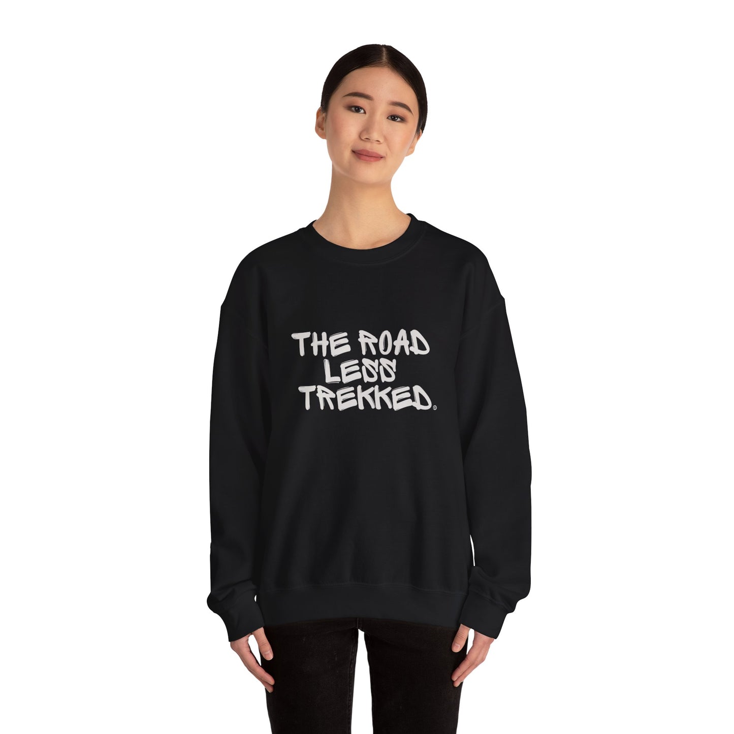 The Road Less Trekked © Crewneck Sweatshirt