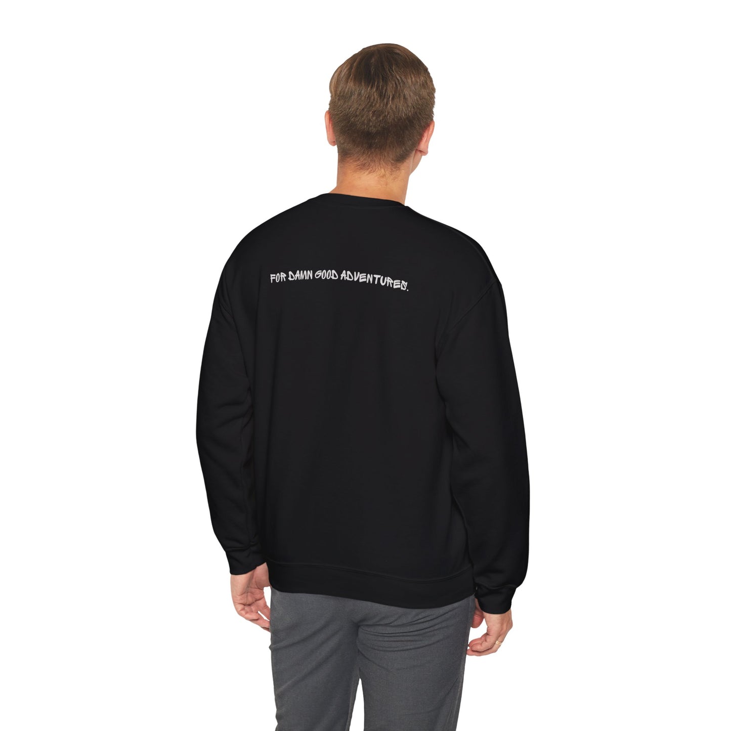 The Road Less Trekked © Crewneck Sweatshirt