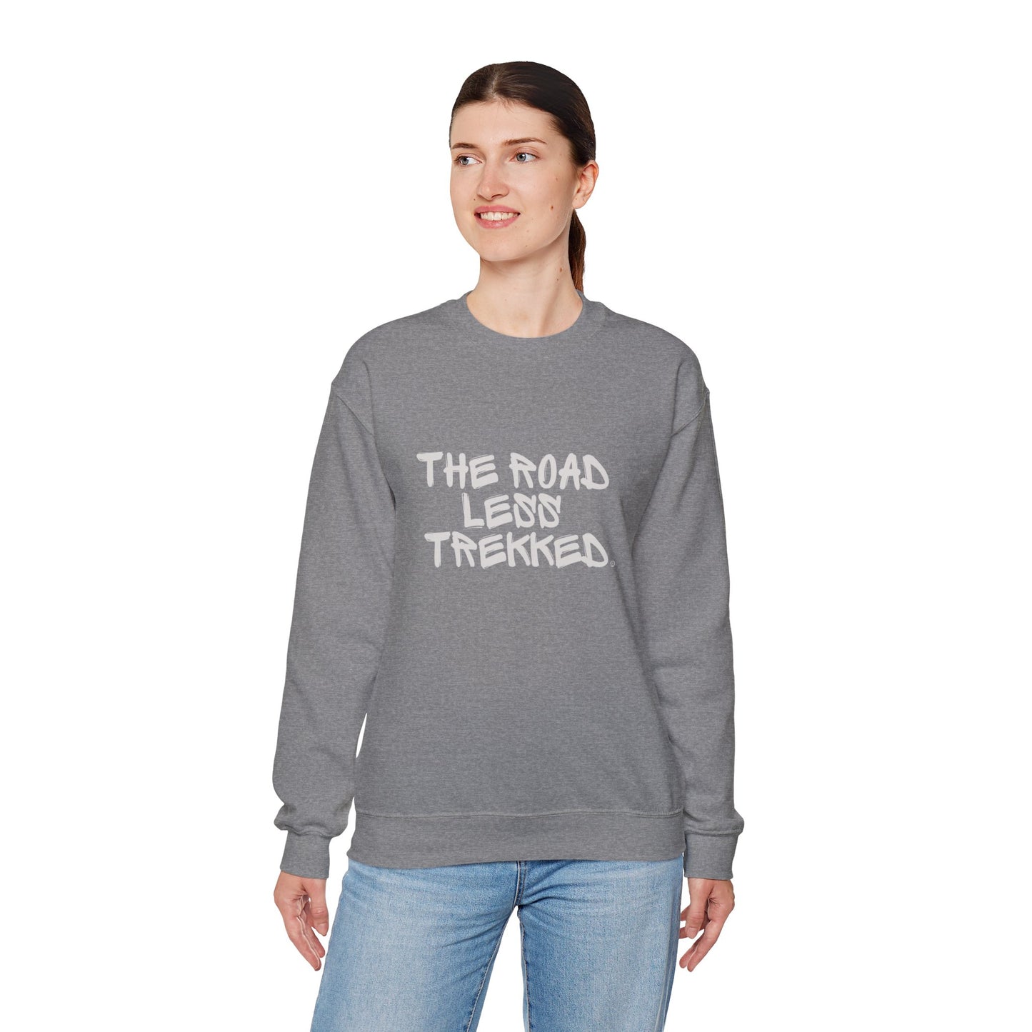 The Road Less Trekked © Crewneck Sweatshirt