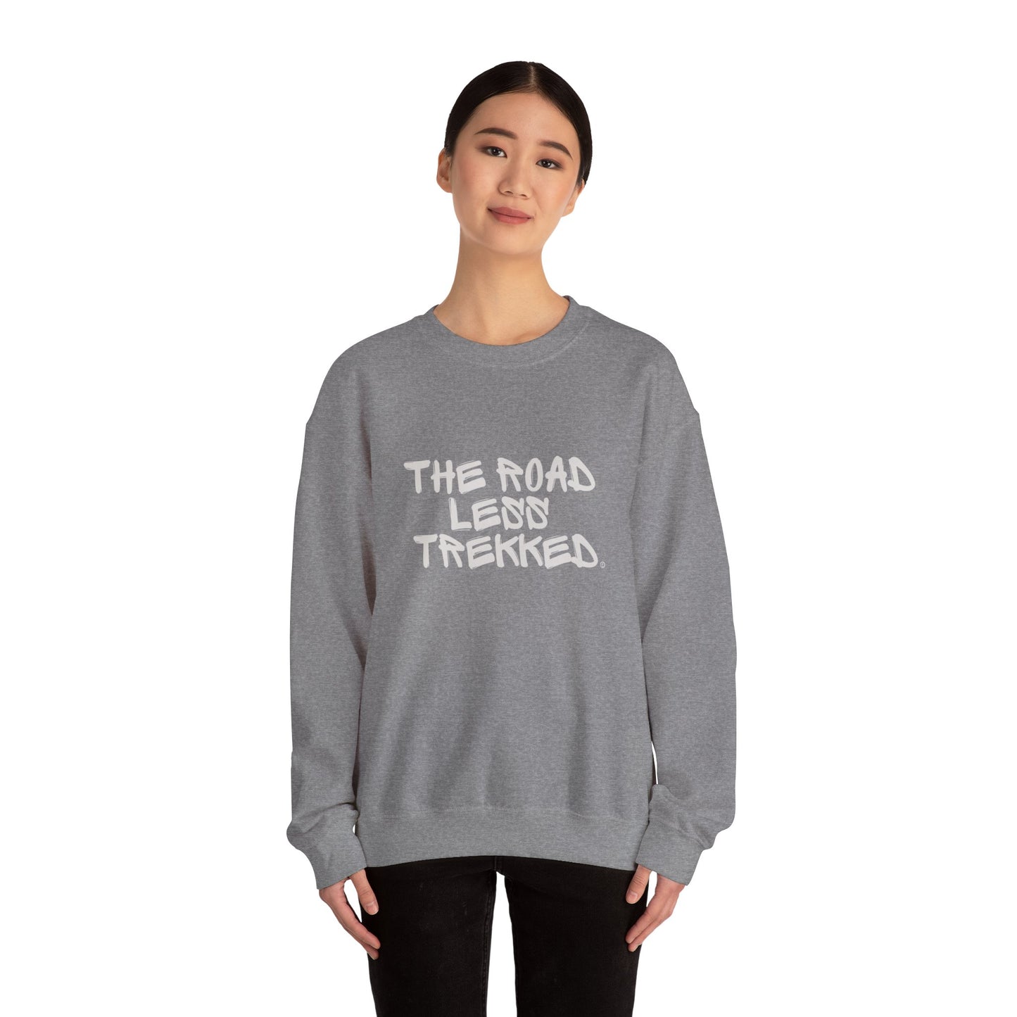 The Road Less Trekked © Crewneck Sweatshirt