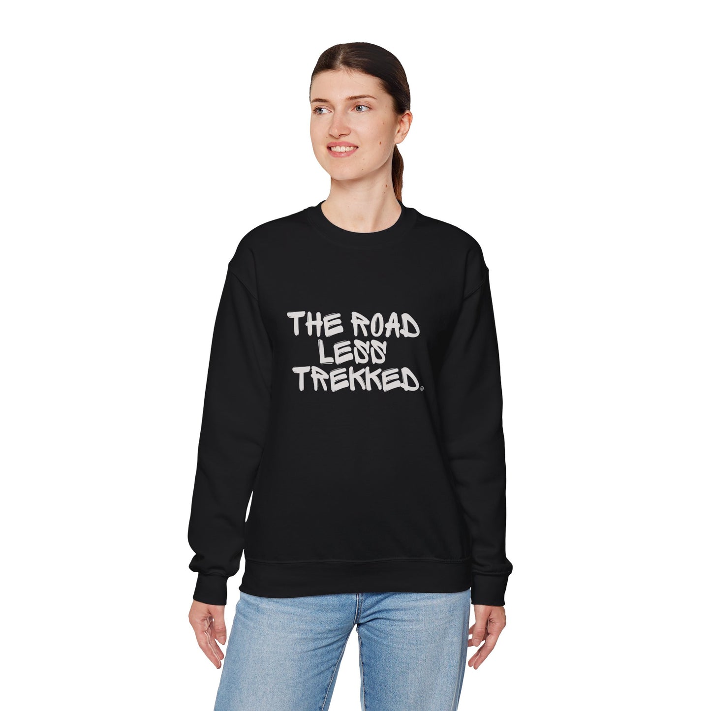 The Road Less Trekked © Crewneck Sweatshirt