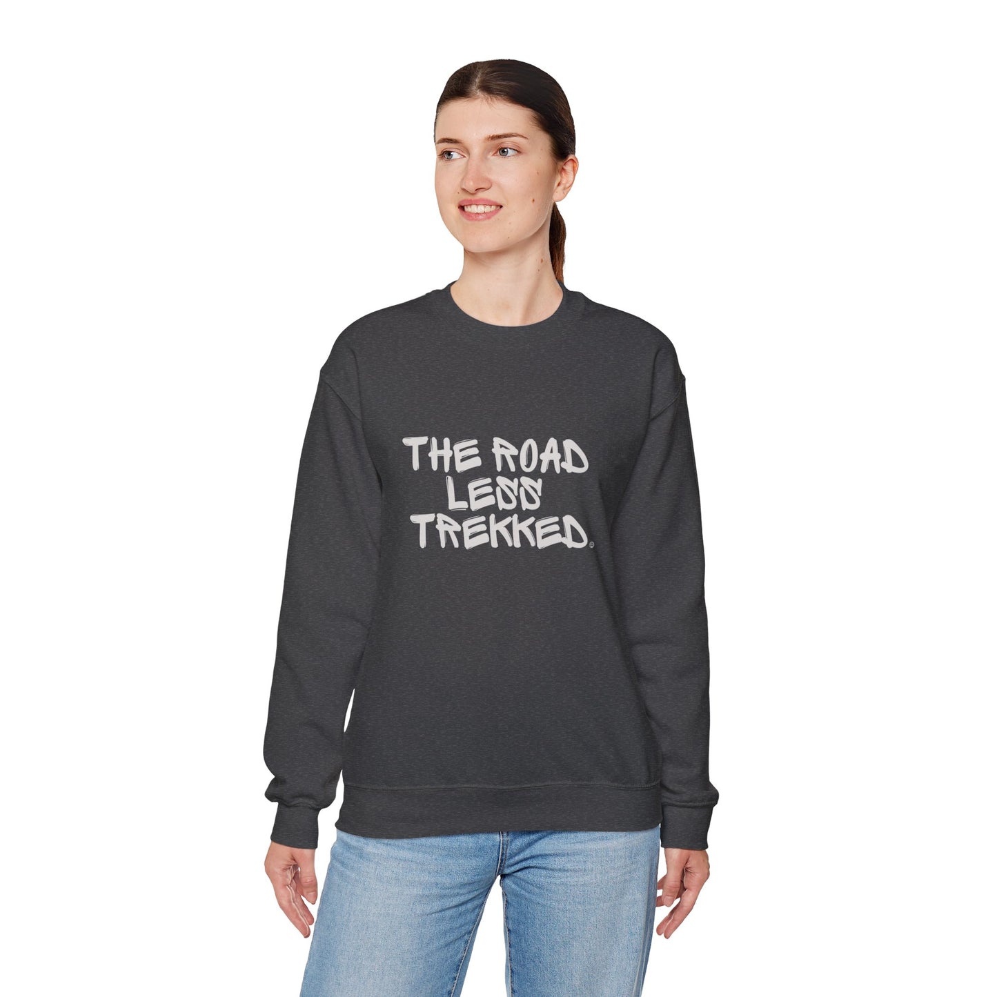 The Road Less Trekked © Crewneck Sweatshirt