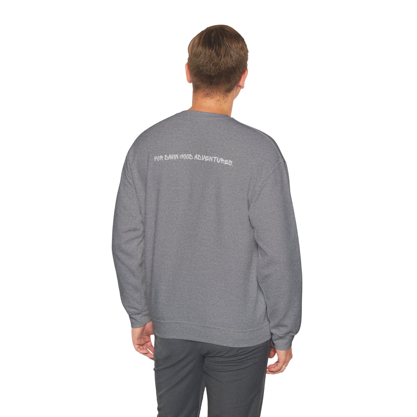 The Road Less Trekked © Crewneck Sweatshirt